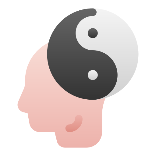 yin yang Generic gradient fill ikona