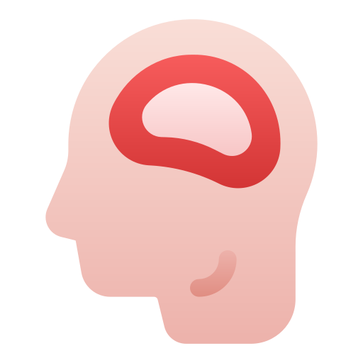 ból głowy Generic gradient fill ikona